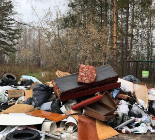 В Красноярске несколько лет не могут избавиться от свалки возле «Красивого берега»