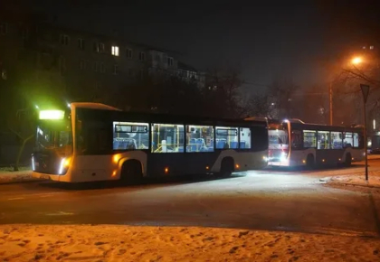 В Красноярске в новогодние праздники запустят дополнительные автобусы